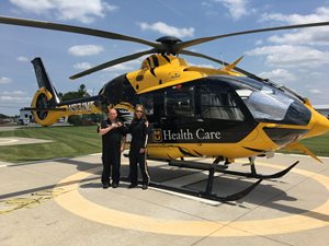 Flight Paramedic Celebrates Career Milestone