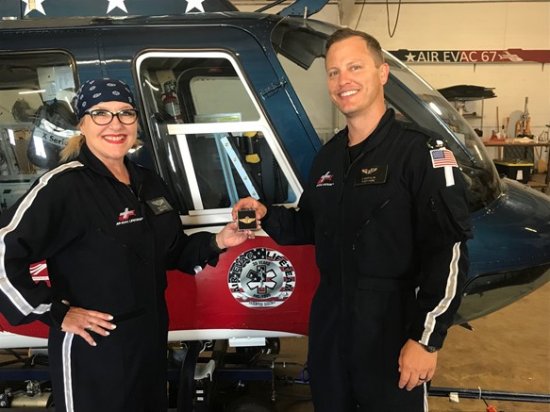 Air Evac Lifeteam Flight Paramedic Celebrates Career Milestone