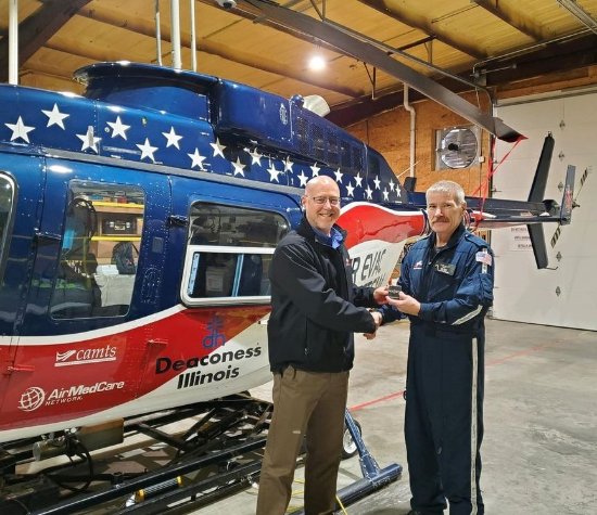 Air Evac Lifeteam Flight Paramedic Celebrates Career Milestone 2